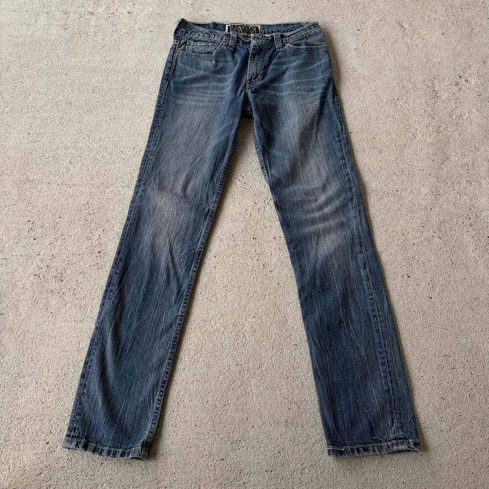 Levi's 510 Super Skinny Jeans 31x32 Blue Wash Denim